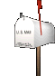 Animated Mailbox Flag Up and Down